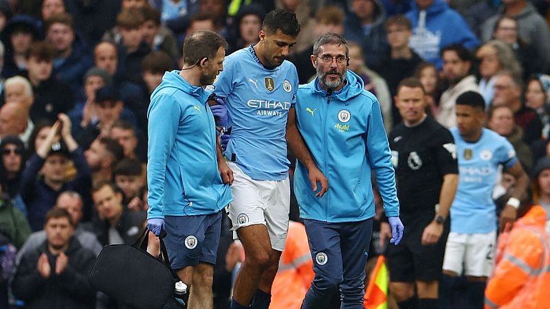 El Manchester City confirma la rotura de ligamentos de Rodrigo Hernández