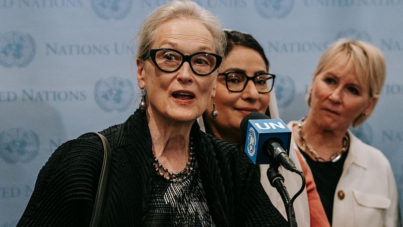 Meryl Streep denuncia ante la ONU la situación de las mujeres afganas: "Hasta una ardilla tiene más derechos"