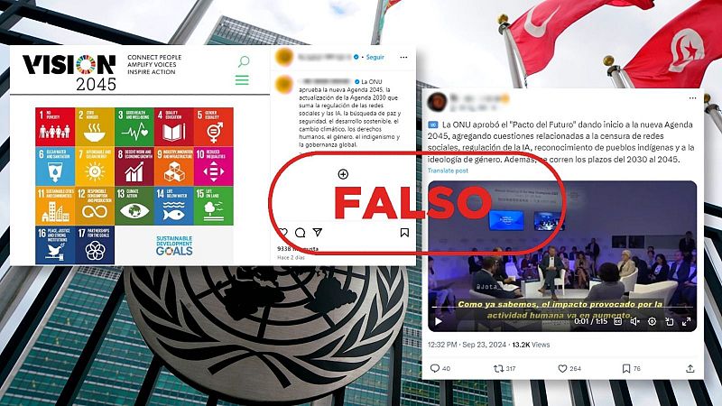 La ONU no ha aprobado una nueva Agenda 2045 que incluye la censura de las redes sociales, es falso