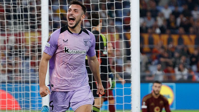 Paredes ruge en el Olmpico de Roma y salva un punto para el Athletic