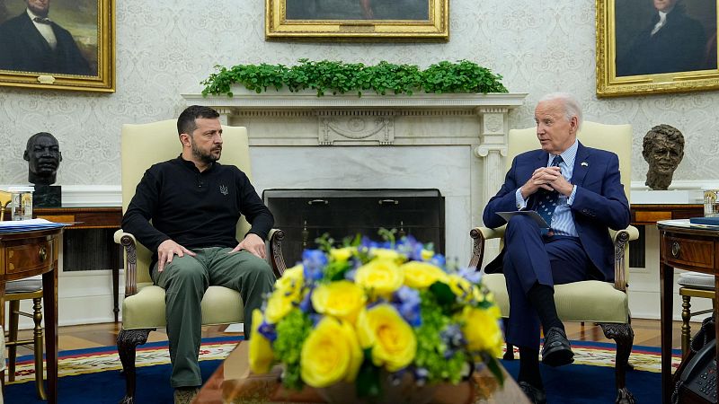 Biden promete a Zelenski acelerar y aumentar la financiación militar a Ucrania en lo que resta de su mandato