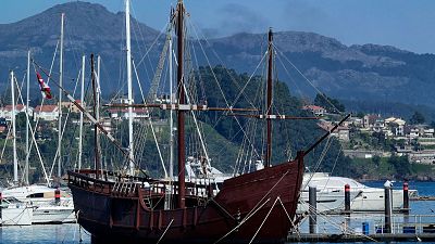 Viaje a Galicia de los veteranos de Catalua