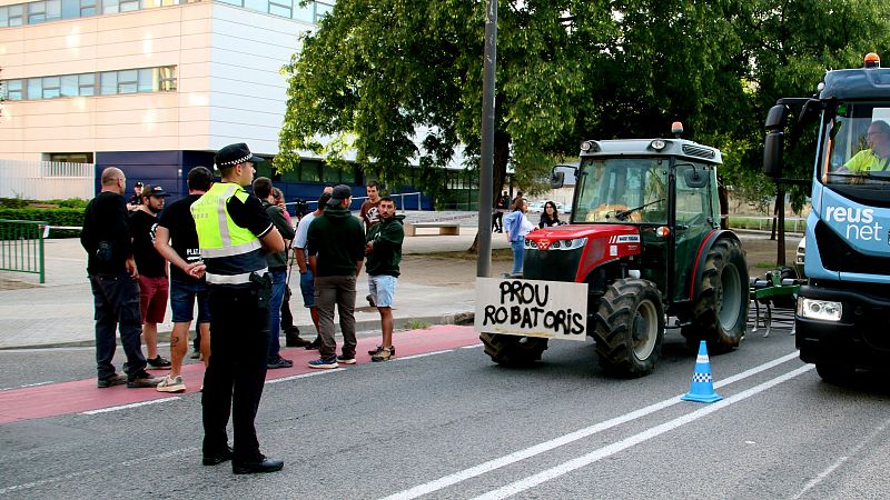 Revolta Pagesa protesta a Reus per reclamar ms seguretat