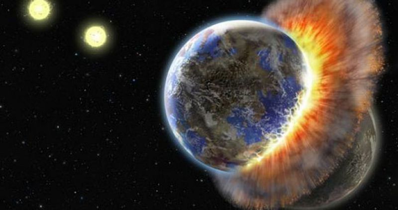 Científicos estadounidenses descubren el primer choque entre planetas