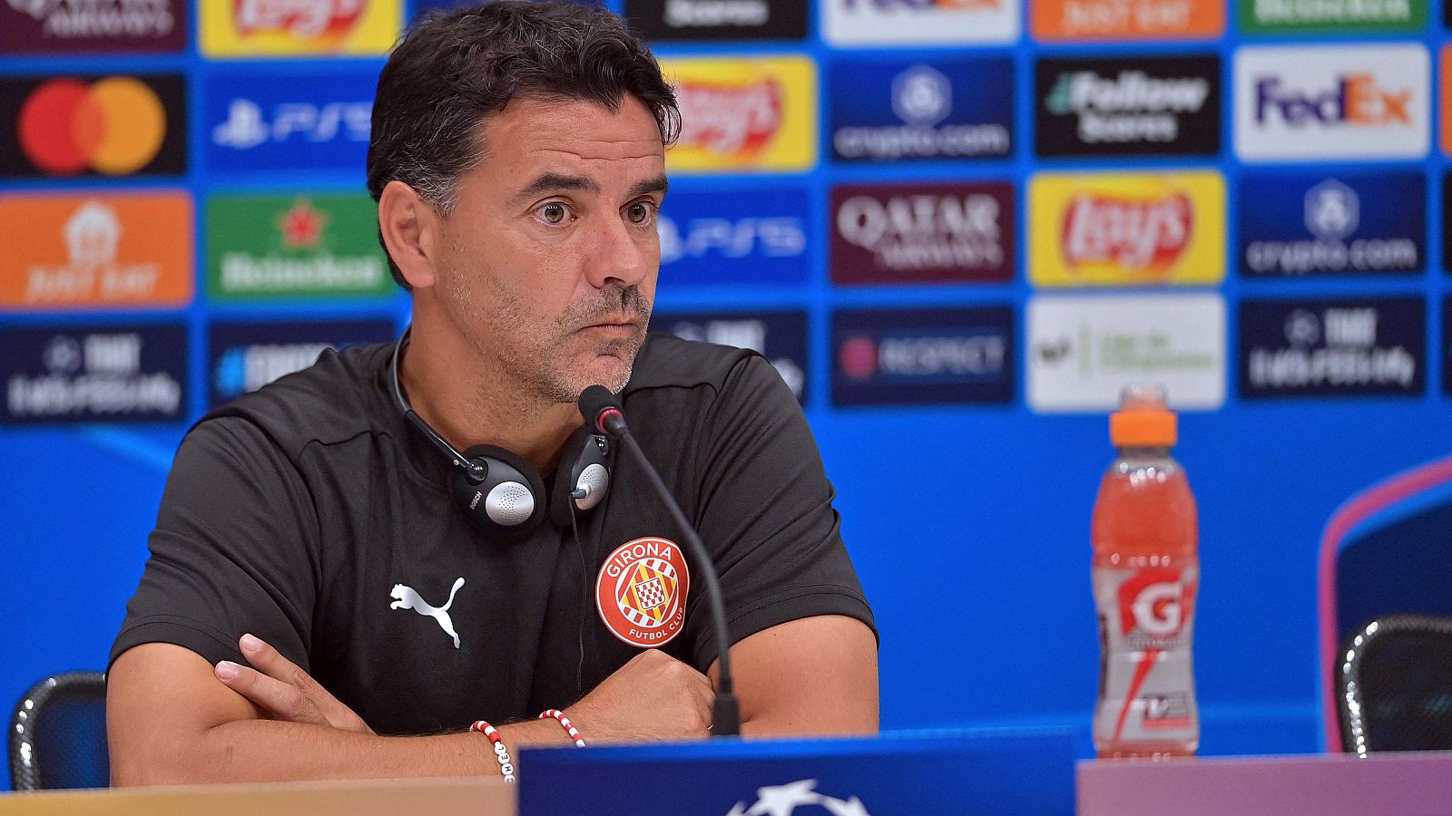 Míchel: "Escuchar el himno de Champions en Girona es histórico" | Ver