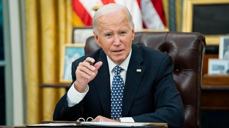 Biden afirma que Estados Unidos mantiene un "diálogo activo" con Israel sobre el castigo para Irán