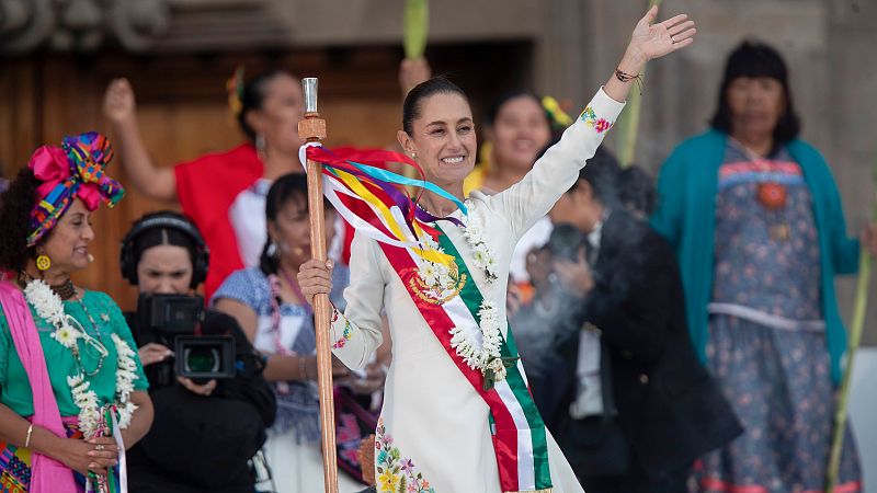 Sheinbaum anuncia un paquete de reformas para garantizar la igualdad de género en su primer discurso público en México