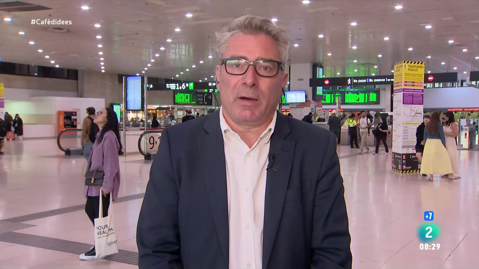 Carmona: "Mentre es fan actuacions a Rodalies, el sistema s'estressa" | Veure