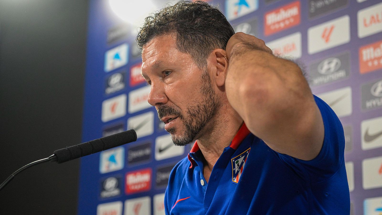 Simeone: "No veo falta de compromiso en el equipo" - Fútbol | Ver