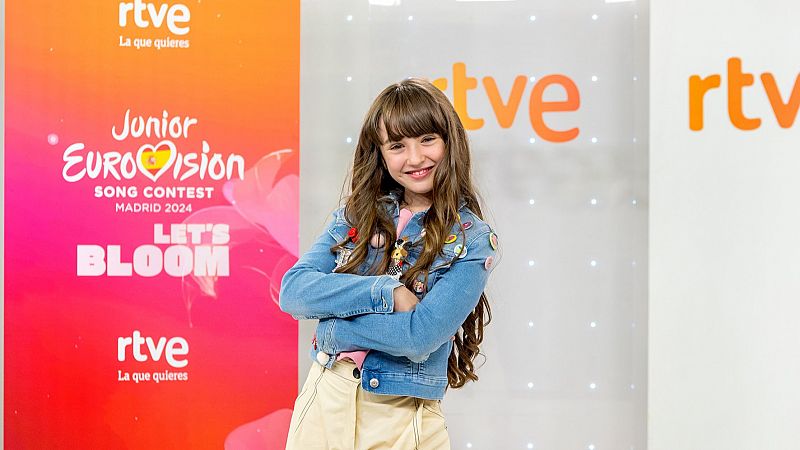 RTVE presenta 'Como la Lola', la canción de Chloe DelaRosa para Eurovisión Junior 2024 en Madrid