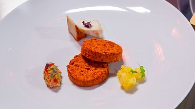 Receta de sobrasada vegetal de Jordi Cruz en MasterChef Celebrity 9