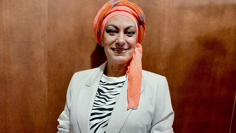 En la imagen, Sonia S�nchez, superviviente de la prostituci�n y la trata