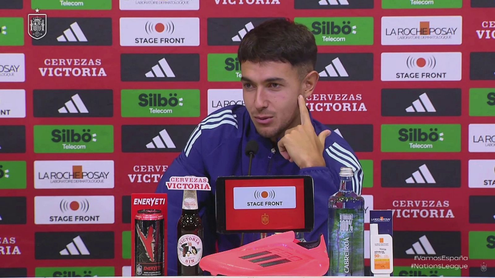 España - Dinamarca: rueda de prensa de Martín Zubimendi - UEFA Nations League | Ver