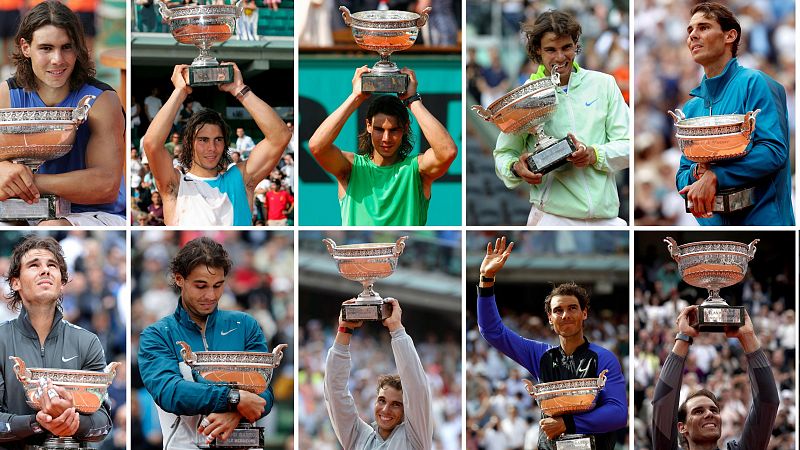 Rafa Nadal y su eterno idilio con Roland Garros