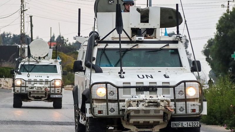 Dos 'cascos azules' heridos en un nuevo ataque a la misión de paz de la ONU en Líbano