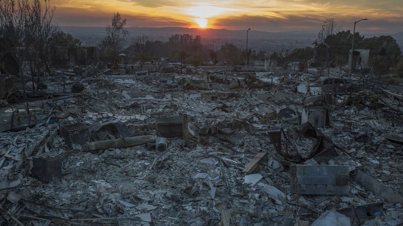 Los incendios de California son ya los más letales de su historia