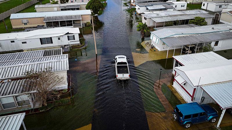 El cambio climático potenció la fuerza de los vientos y las lluvias del huracán Milton