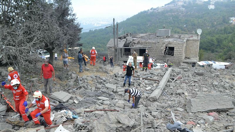 Un ataque israelí contra una aldea cristiana en el norte de Líbano deja al menos 18 muertos