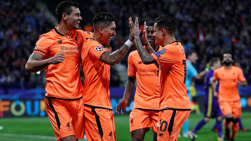 Goleada histórica del Liverpool y pleno del City