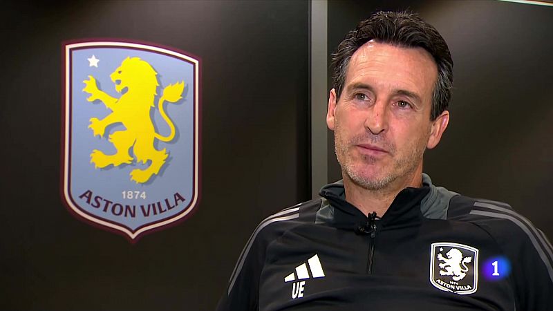 Unai Emery, en RTVE: "La victoria ante el Bayern en Champions fue especial, pero debe ser algo habitual en el Aston Villa"