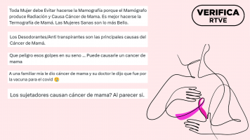 Da Mundial contra el Cncer de Mama | Te contamos los peligros de difundir bulos sobre esta enfermedad