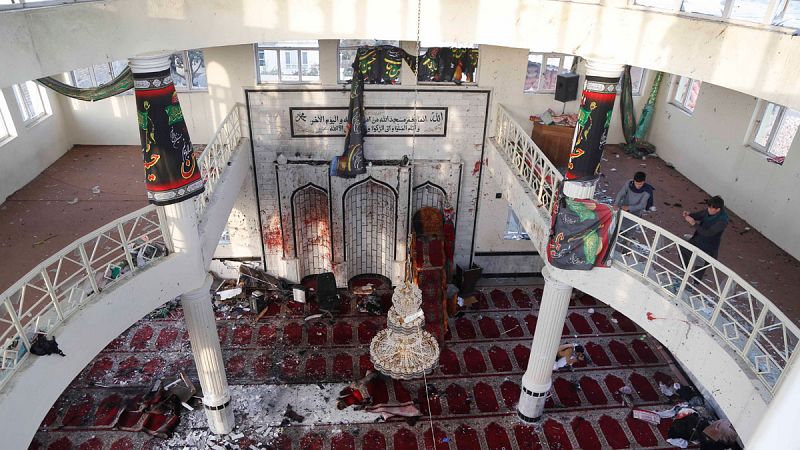 Dos atentados contra mezquitas dejan más de 60 de muertos en Afganistán
