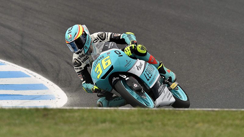 Mir saldrá en primera línea en Moto3 y Márquez firma la 'pole' en MotoGP