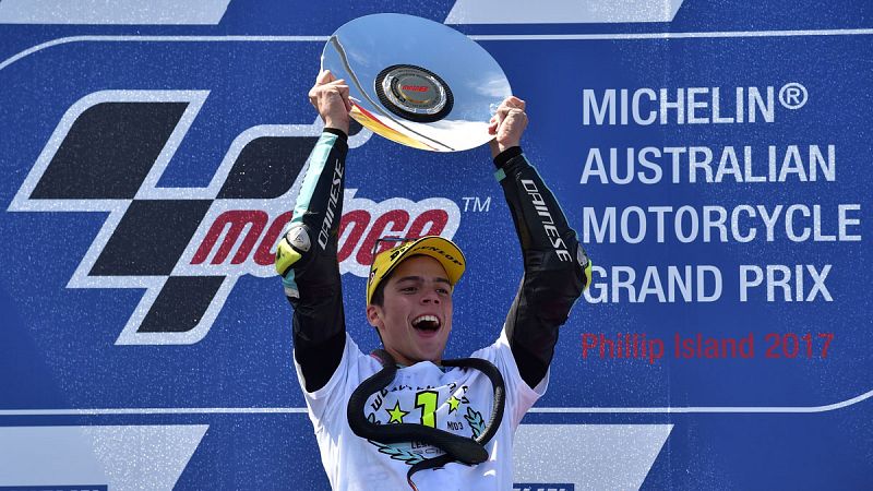 Joan Mir, campeón del mundo de Moto3