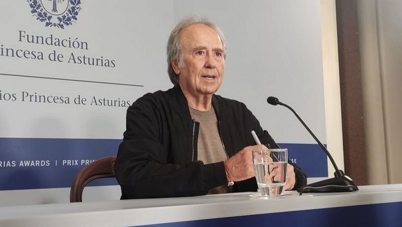 En directo, rueda de prensa de Joan Manuel Serrat, premio Princesa de Asturias 2024 de las Artes