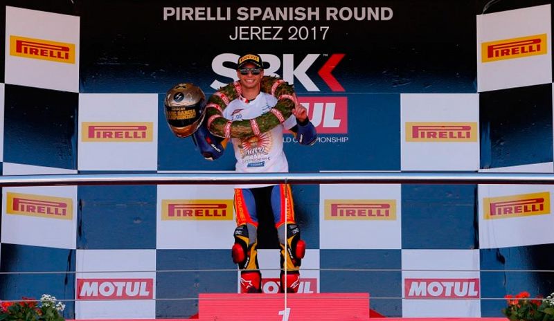 El espaol Marc Garca se proclama campen del mundo de FIM Supersport 300