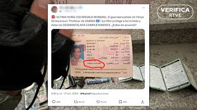 Pasaporte de un miembro de UNRWA tras la muerte de Yahya Sinwar: preguntas y respuestas