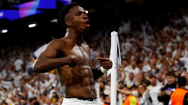 Vinícius: exhibición y hat trick a una semana del Balón de Oro