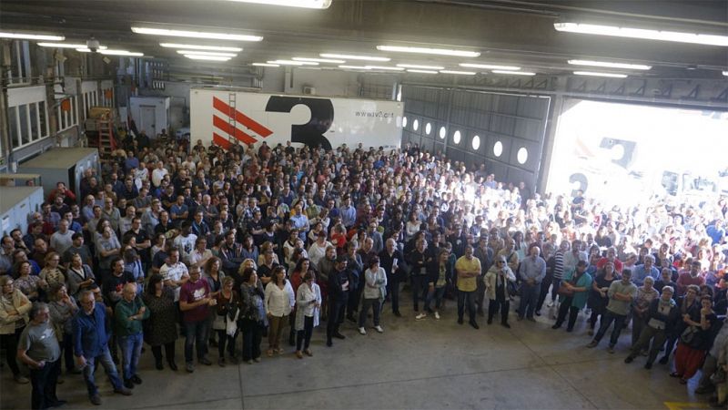 Los trabajadores de TV3 advierten de que no reconocerán cargos nombrados por el Gobierno central