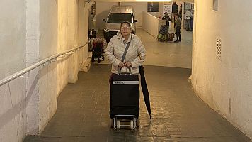 Ana Mar�a Crofford Garc�a, beneficiaria de Pan y Peces