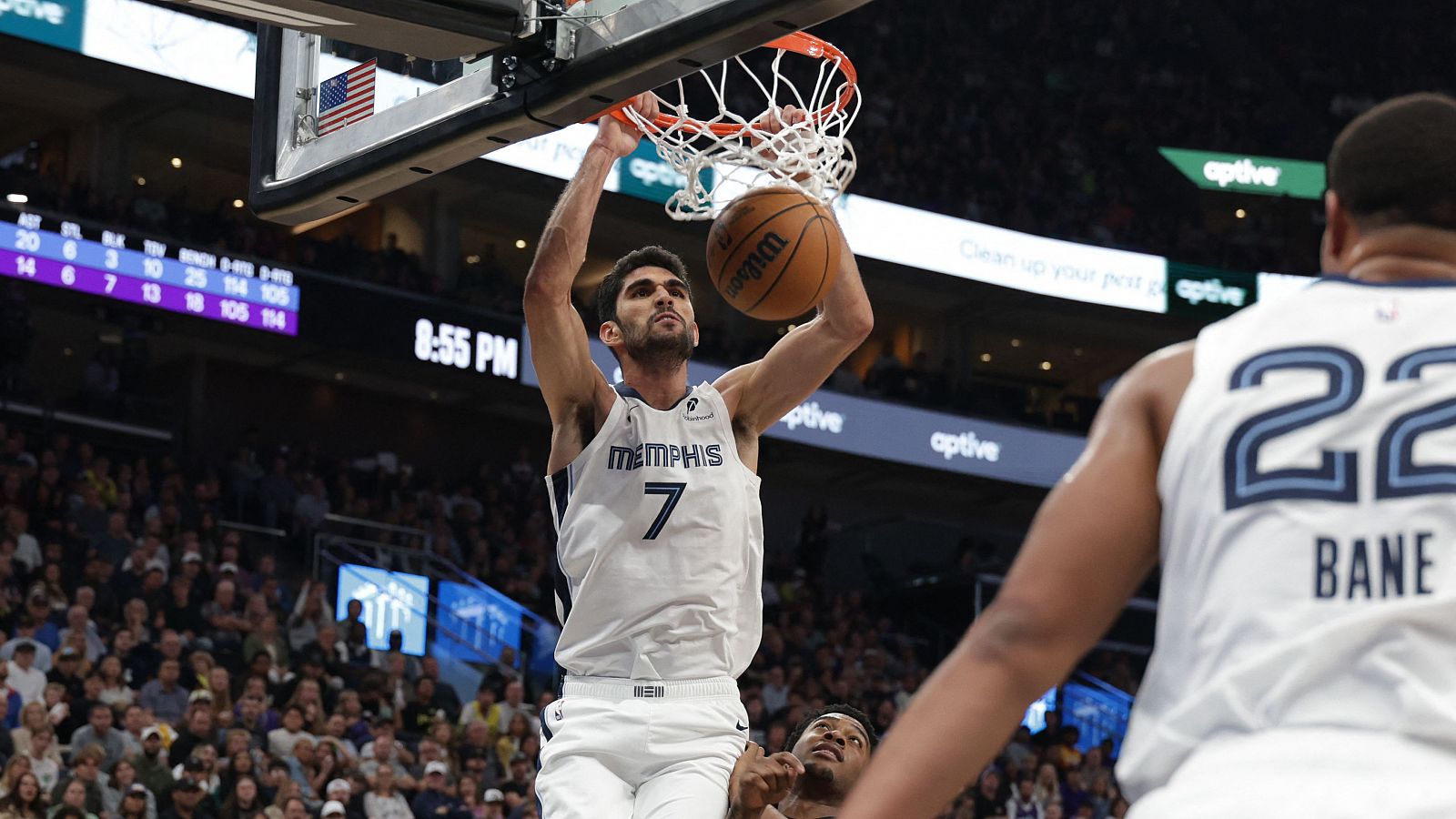 Gran actuacin de Santi Aldama con los Memphis Grizzlies en la primera jornada de la NBA