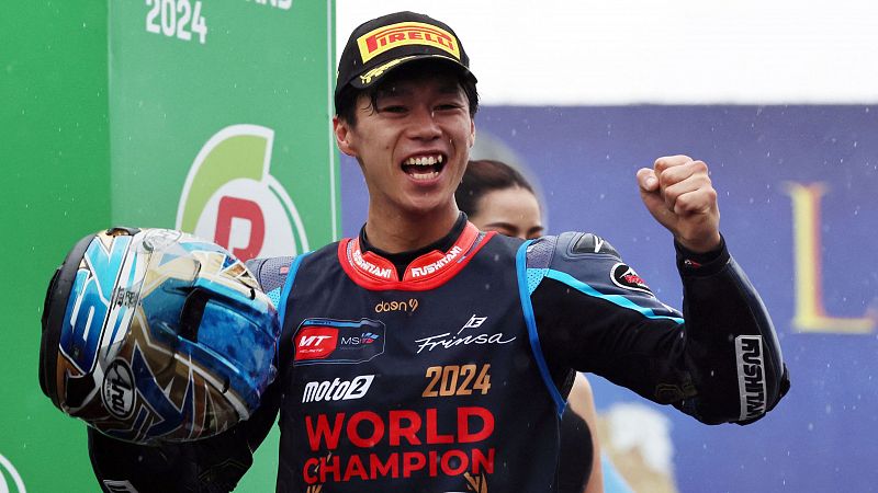 Ai Ogura, de 'piloto silencioso' a Campeón del Mundo de Moto2