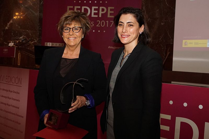 María Escario, reconocida en los premios FEDEPE por su 'Comunicación comprometida con la mujer'