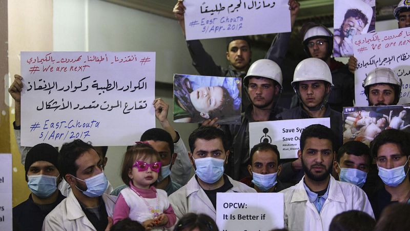 El régimen sirio fue el responsable del ataque químico en Jan Shijún, según expertos de la ONU