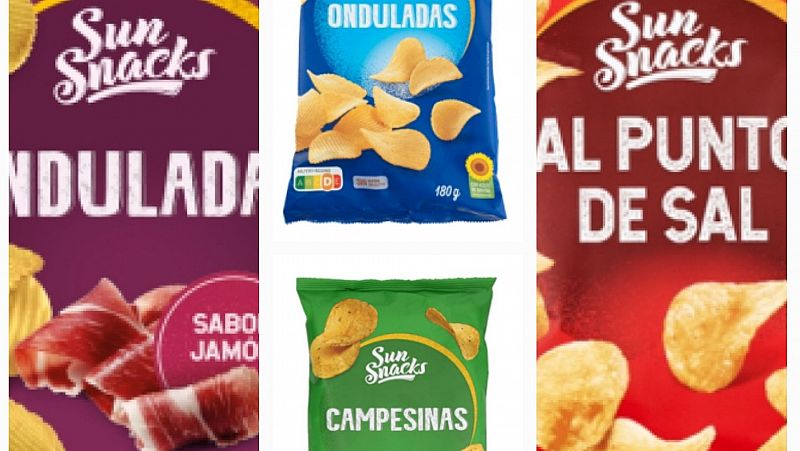 La AESAN alerta de la posible presencia de fibras plásticas en aperitivos 'Sun Snacks' comercializados por Aldi