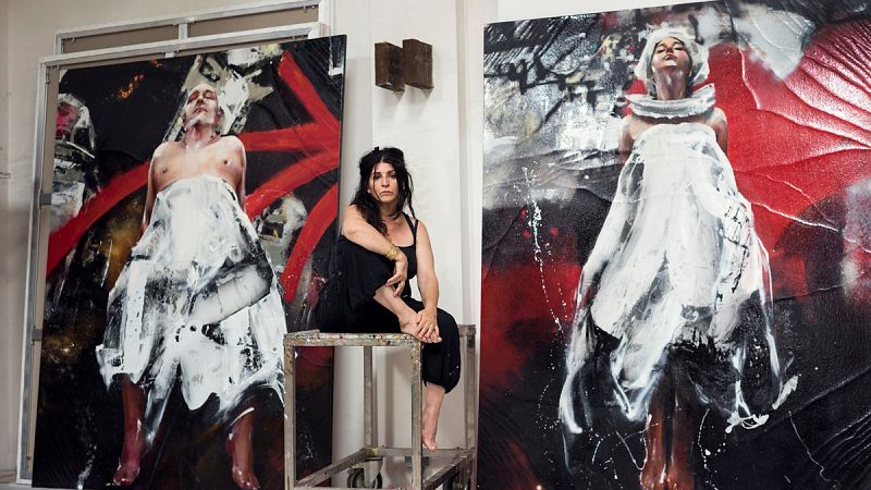 Lita Cabellut: "Lo de ser la artista más cotizada es cosa del marketing"