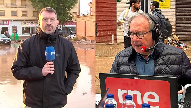 Continúa la cobertura especial de RTVE sobre la DANA