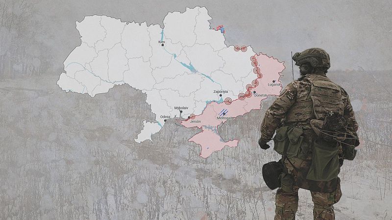 El mapa de la guerra: Rusia ataca Ordesa mientras sigue avanzando en el Donbás