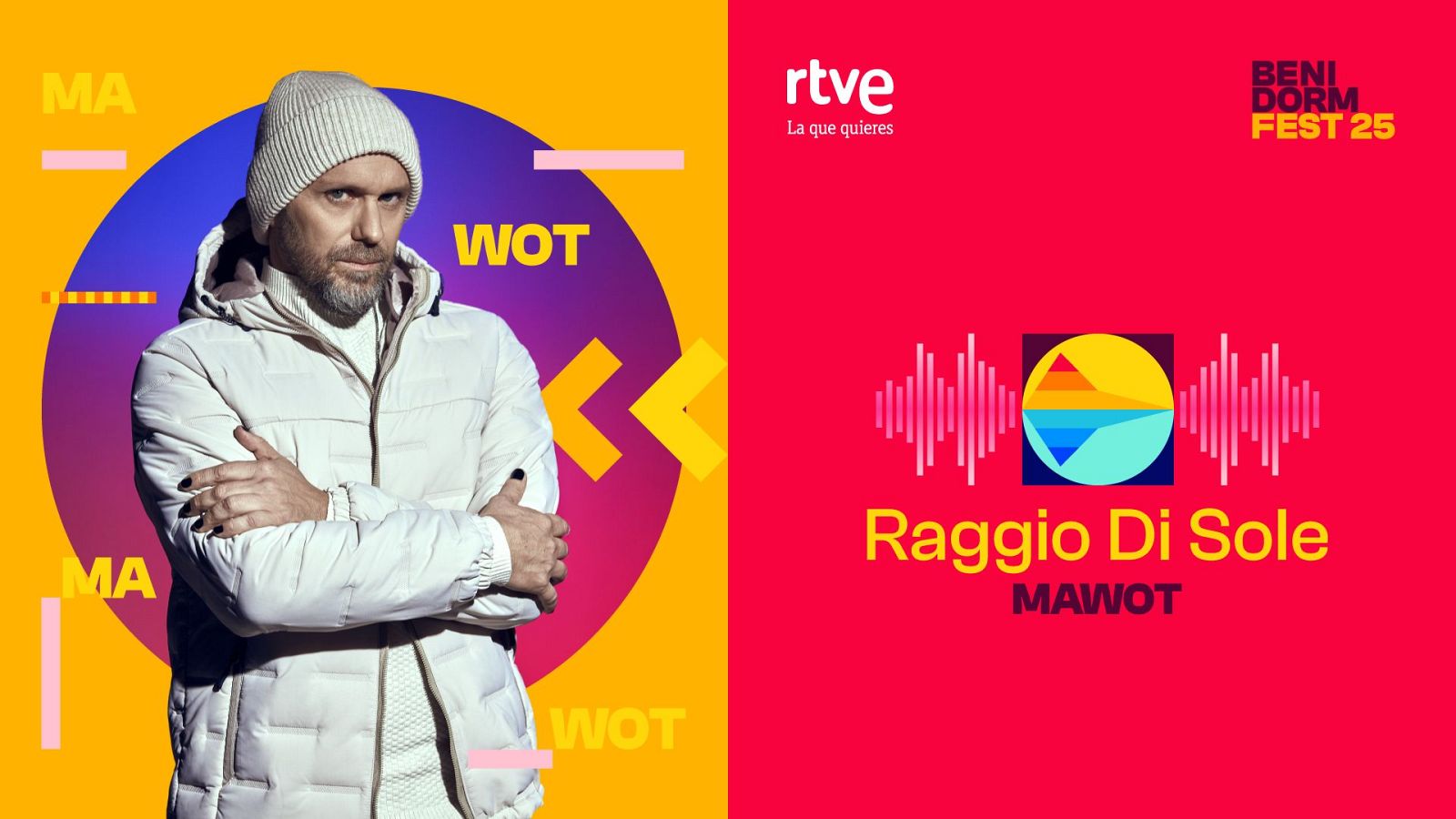 Benidorm Fest 2025 | "Raggio Di Sole" de Mawot | Ver