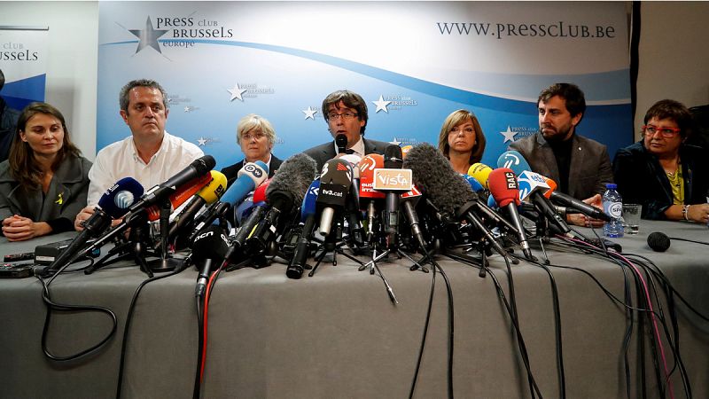 Las 10 frases más destacadas de Puigdemont en su rueda de prensa en Bruselas