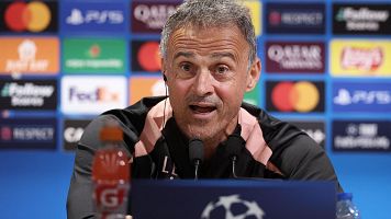 Luis Enrique habla en rueda de prensa