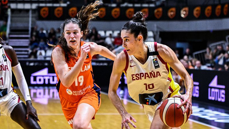 Espaa vence a Pases Bajos (66 - 59) y encarrila su clasificacin hacia el Eurobasket 2025