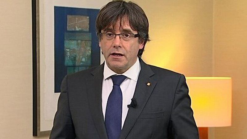 Puigdemont, desde Bélgica: "Como presidente legítimo exijo la libertad de los encarcelados"