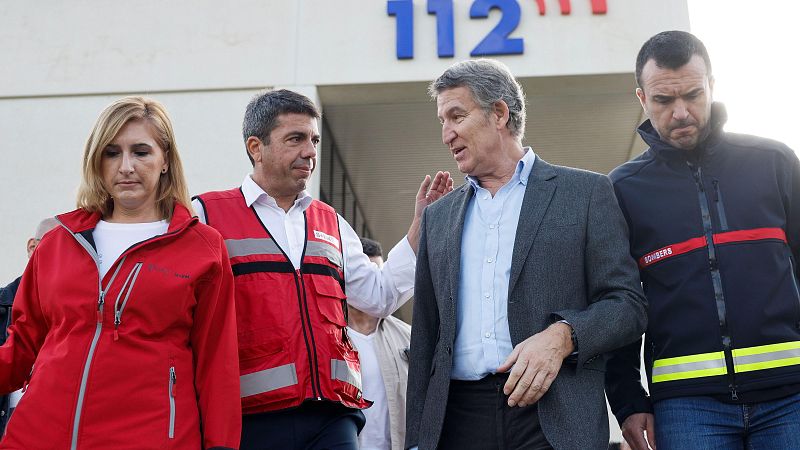 Feijoo respalda a Mazón en plena polémica por su gestión de la DANA y vuelve a señalar al Gobierno