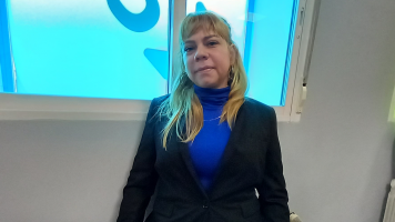 Claudia, una mujer que vive la situaci�n de no tener un techo