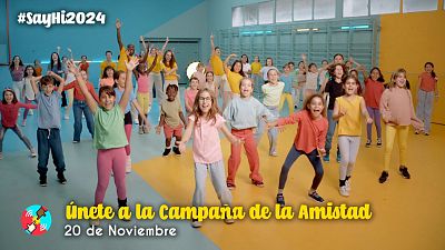 RTVE se suma a la campaa europea de la amistad #SayHi2024